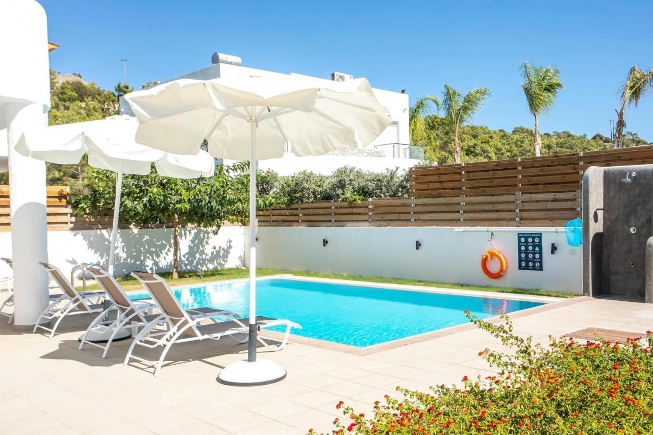 Rhodian Dunes Villas With Private Pool Kiotari Exterior foto