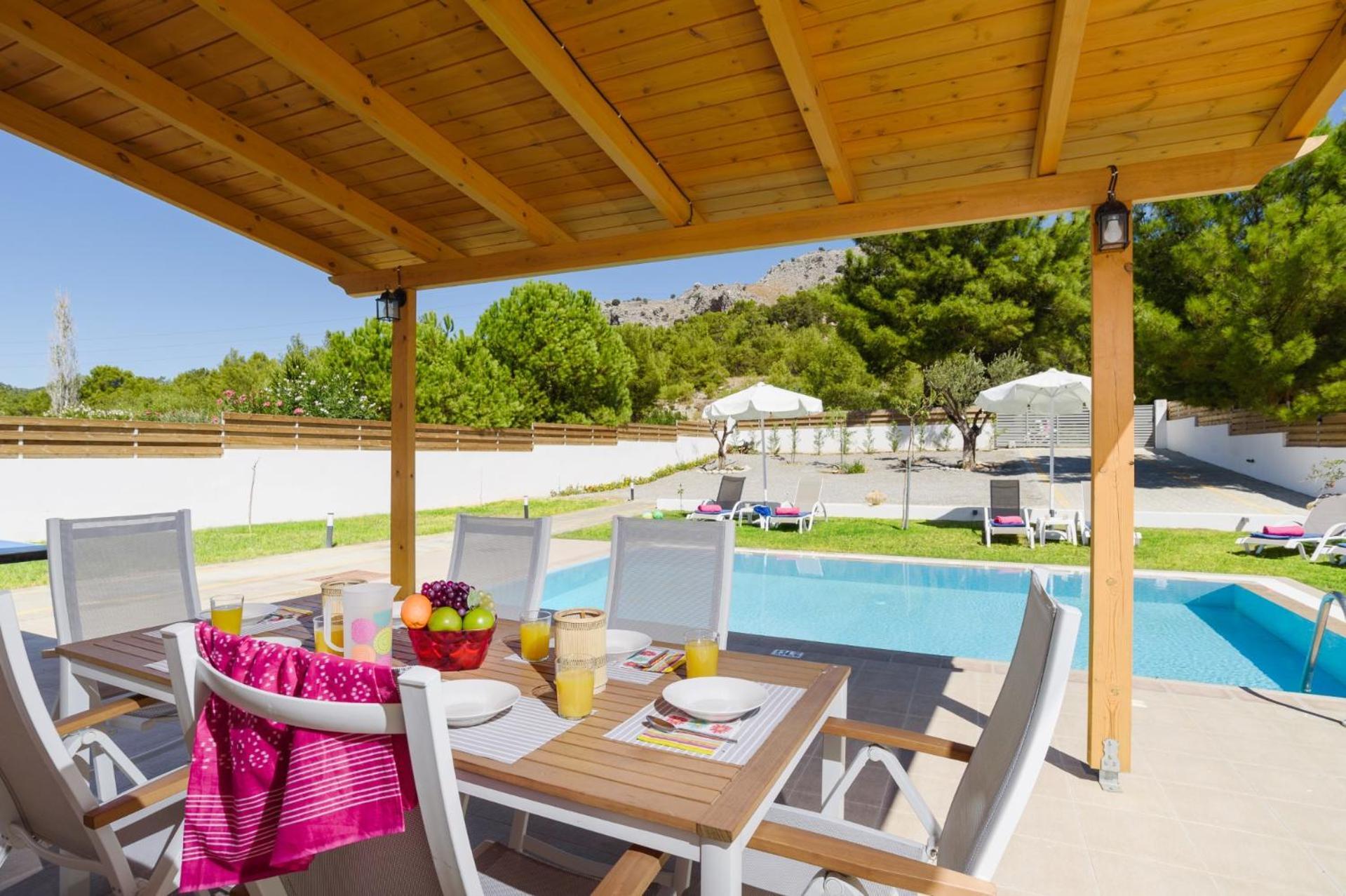 Rhodian Dunes Villas With Private Pool Kiotari Exterior foto
