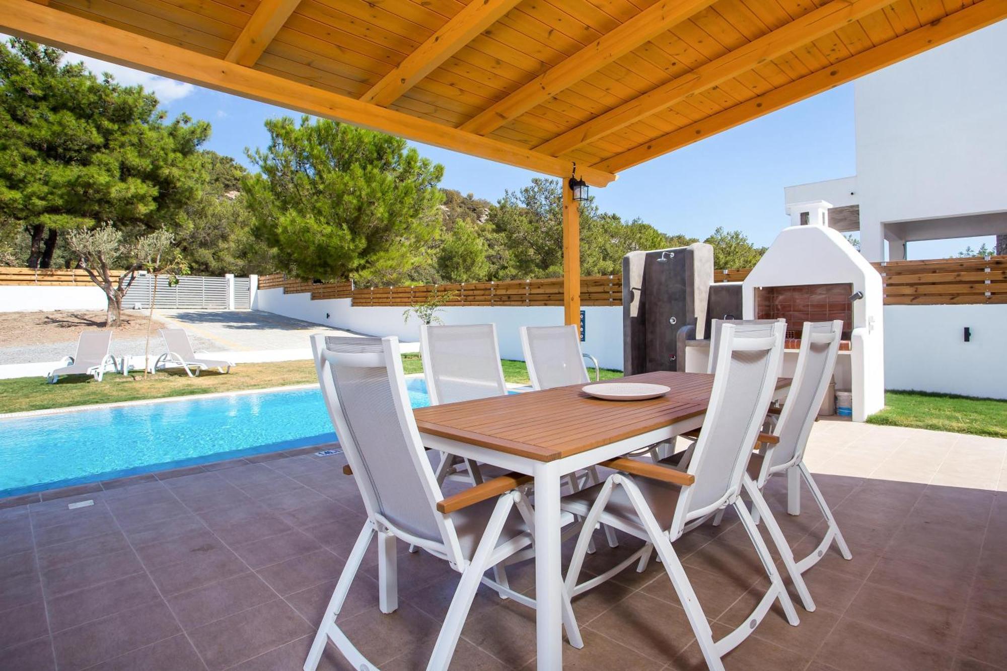 Rhodian Dunes Villas With Private Pool Kiotari Exterior foto
