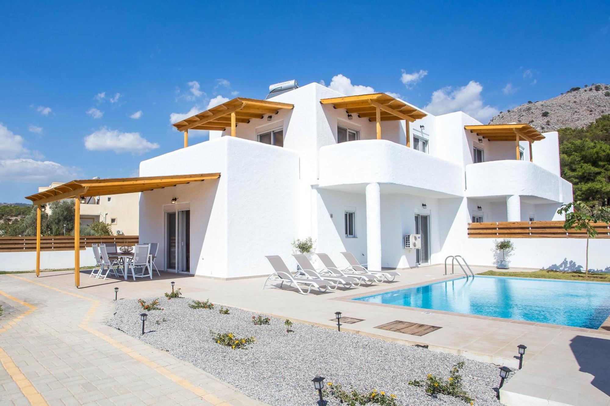 Rhodian Dunes Villas With Private Pool Kiotari Exterior foto